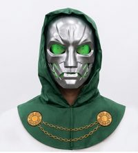 Doctor Doom mask with LED, SOUND, PREMIUM DESIGN