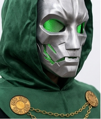 Doctor Doom mask with LED, SOUND, PREMIUM DESIGN