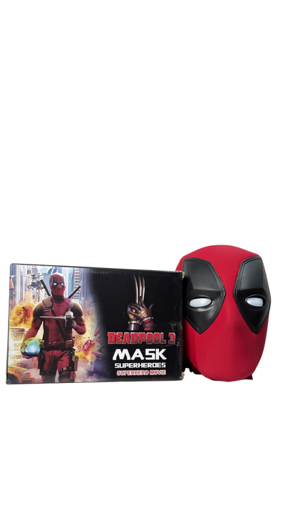 Deadpool Mask – Premium Fabric Cosplay LED Mask (28Cm)