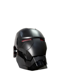 Iron Man Mark V Helmet with Fully Automatic | Black Electronic Cosplay Helmet | Marvel Collectible
