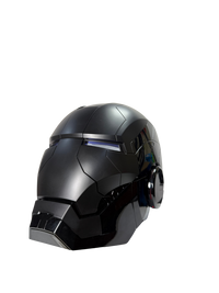 Iron Man Mark V Helmet with Fully Automatic | Black Electronic Cosplay Helmet | Marvel Collectible