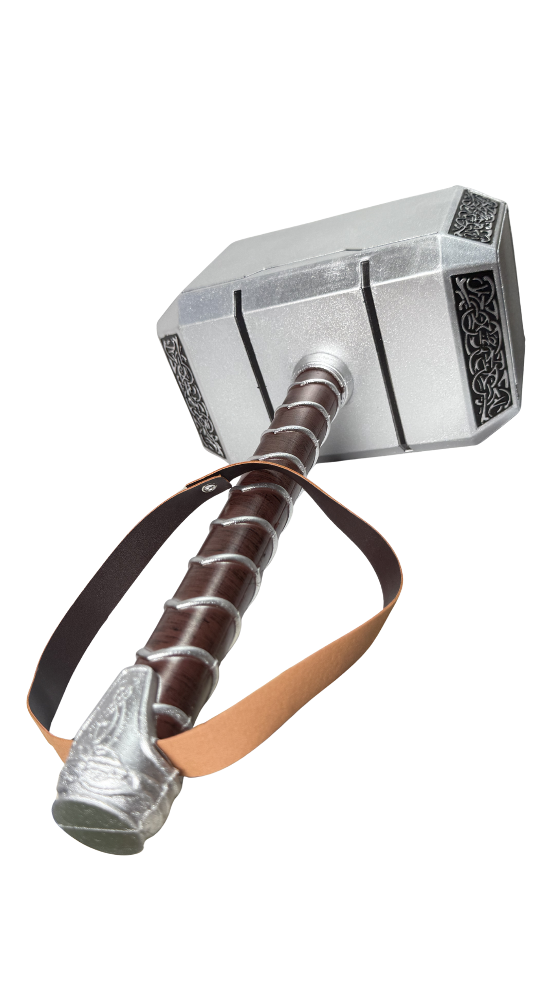 Thor's Hammer Mjolnir Premium Replica - High-Detail Cosplay & Display Item (45Cm)