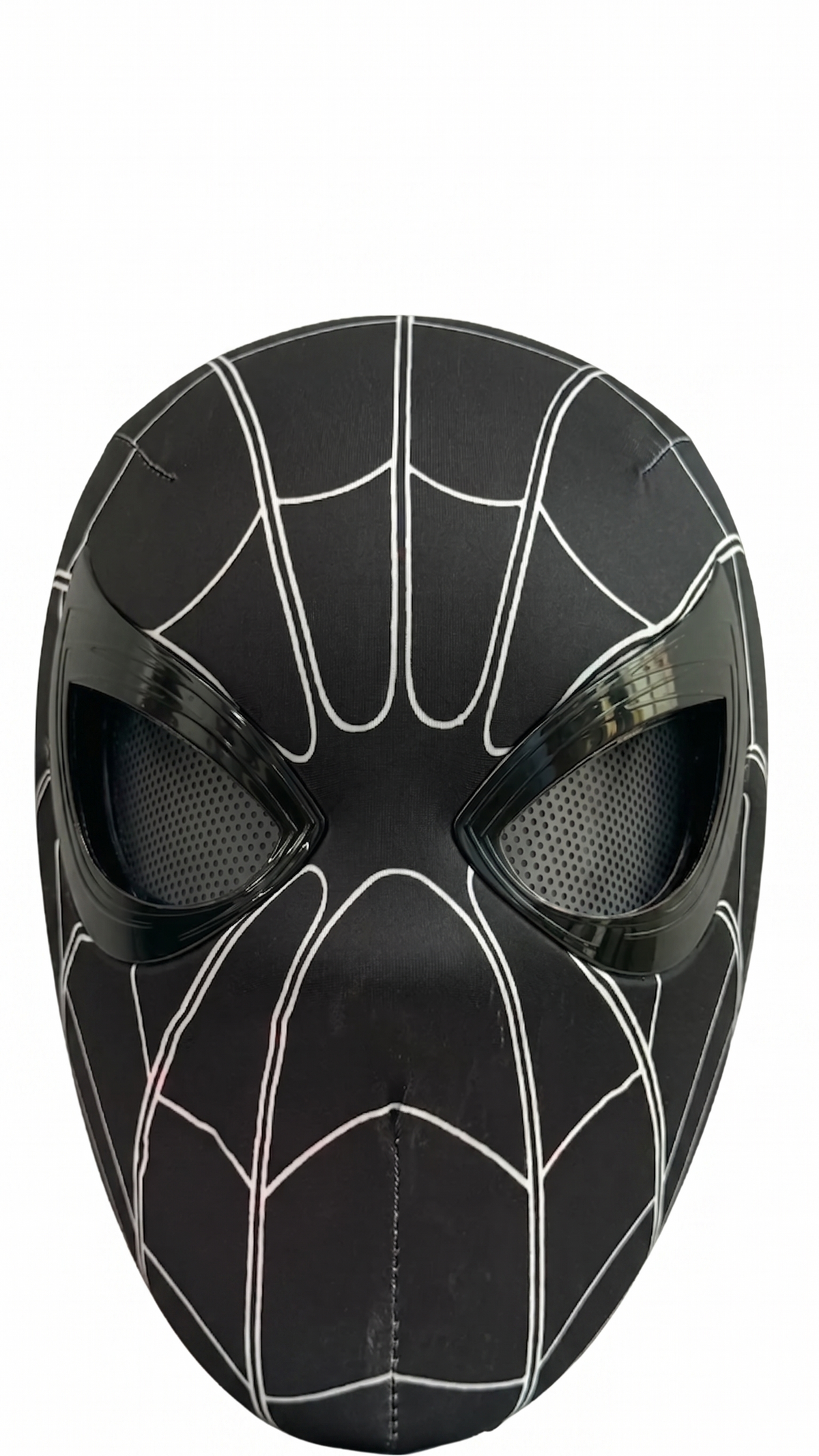 Black Spider-Man Mask – Premium Realistic Cosplay & Display Headwear (30Cm)
